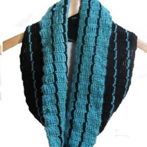 Häkelanleitung * Loop "Sonja" mit Größentabellen