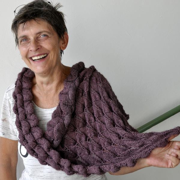 Strickanleitung * Dreieckstuch "Engerl & Bengerl" - Bild 2