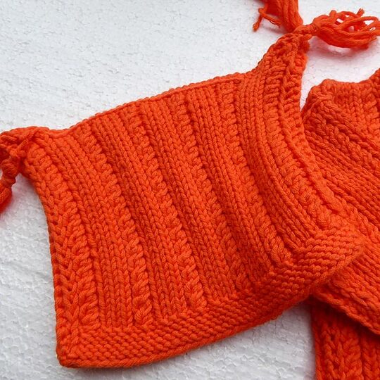 Strickanleitung * Kinderpulli & Mütze