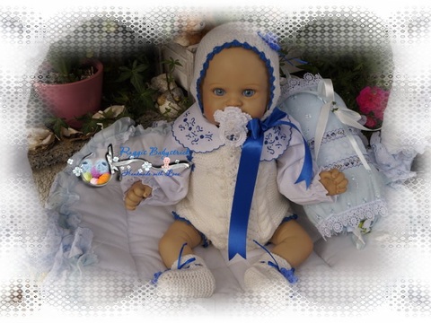 Strickanleitung für Baby's u. Reborns Modell Josie Gr. 50-56