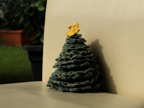 Häkelanleitung für Tanne/Weihnachtsbaum