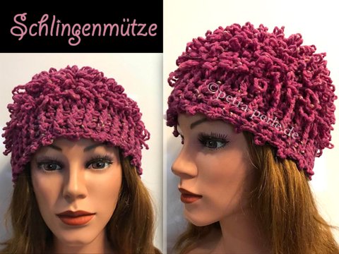 einfache RETRO Schlingenmütze