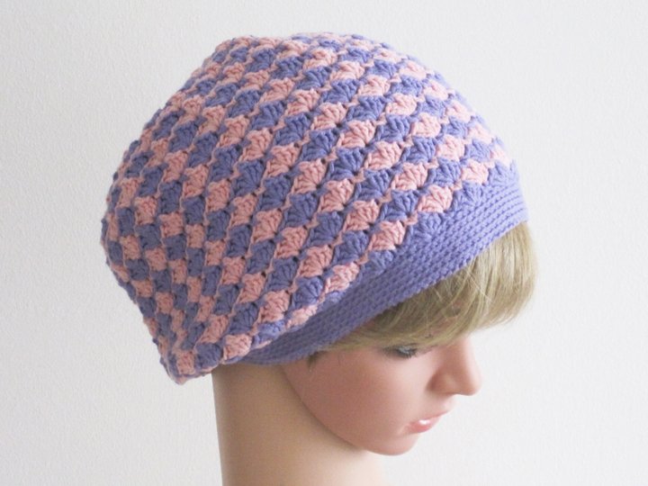 Häkelanleitung: Damen Mädchen Mütze + Möbiusschal (S, M, L)