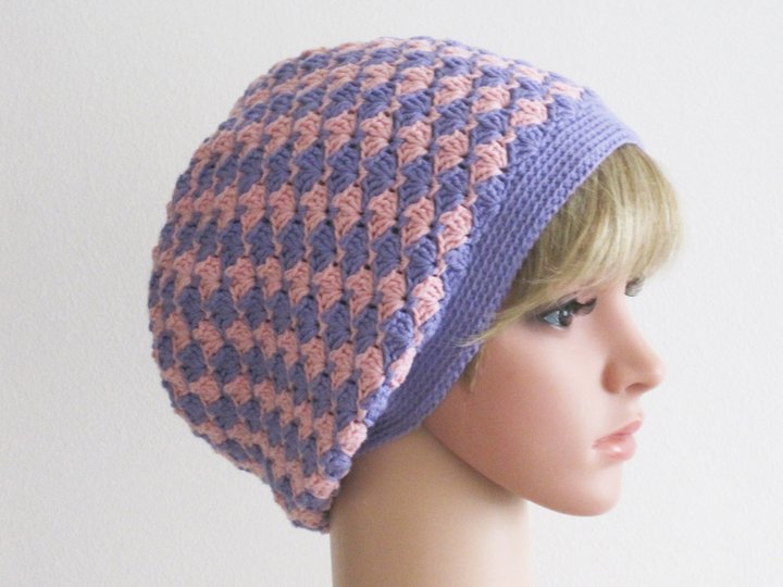 Häkelanleitung: Damen Mädchen Mütze + Möbiusschal (S, M, L)