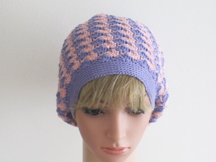 Häkelanleitung: Damen Mädchen Mütze + Möbiusschal (S, M, L)