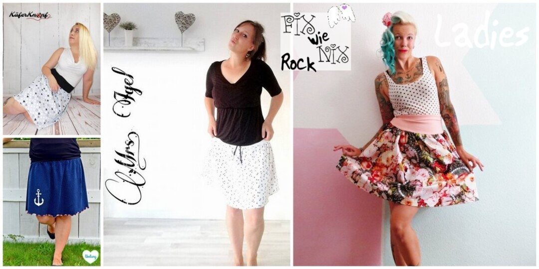 E-Book Fix wie nix Rock für Ladies Gr. 32 - 50/52 Echtgrößensystem