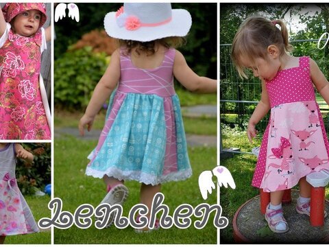 Latzkleid Latzrock Kleid Lenchen 62 - 116
