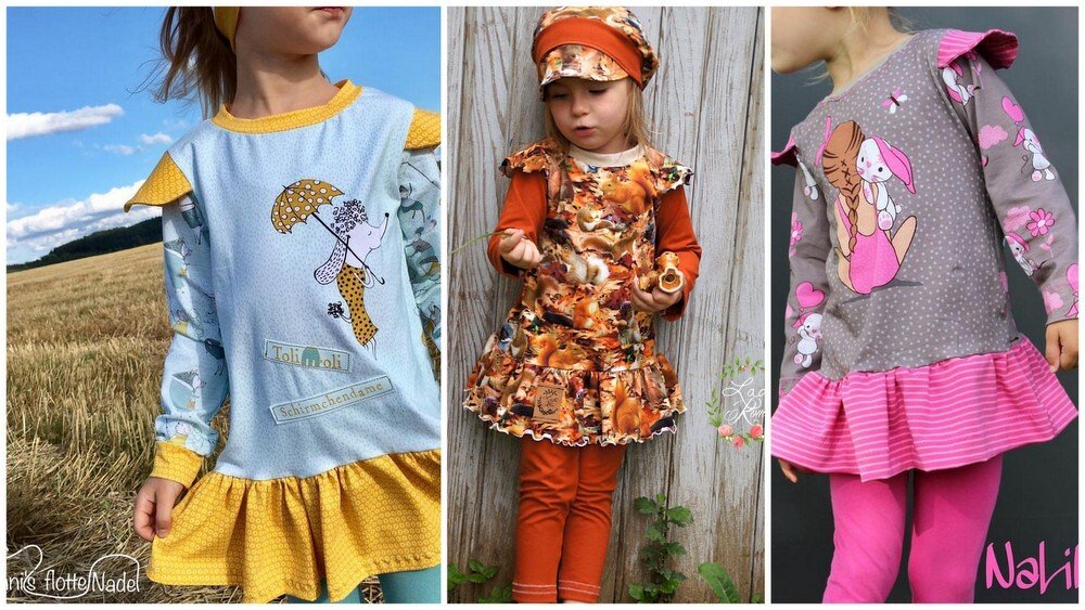 E-Book Shirt Lilli Volantshirt 74 - 140 - Bild 8