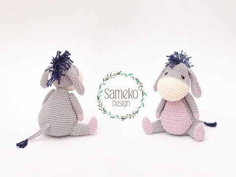 Edgar der Esel - Häkelanleitung