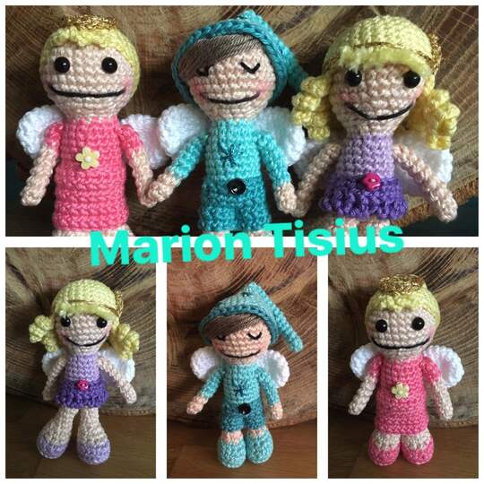 Schutzengel 1 Anleitung verschiedene Möglichkeiten