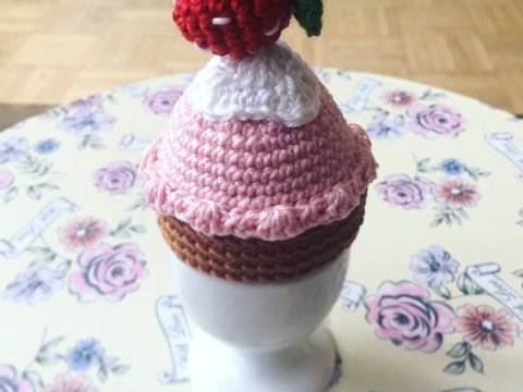 Eierwärmer Cupcake