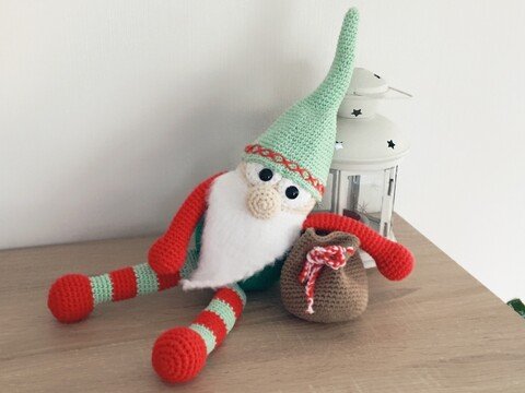 Häkelanleitung Wichtel Kuscheltier / Deko