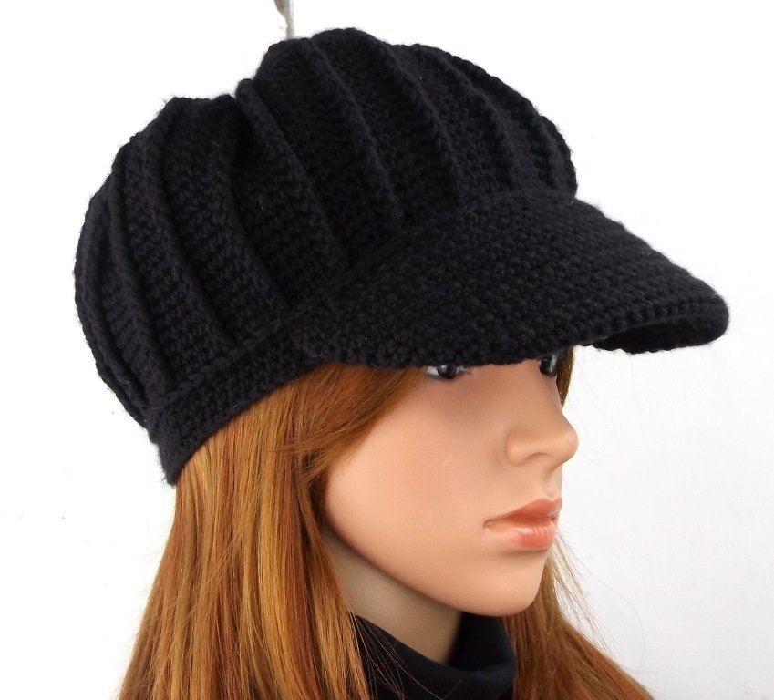 Häkelanleitung Schirmmütze "Retro Chic" - Bild 2