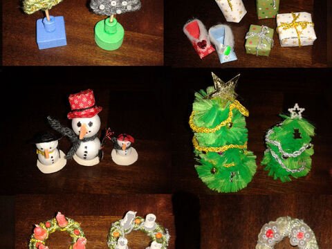 Weihnachten im Puppenhaus