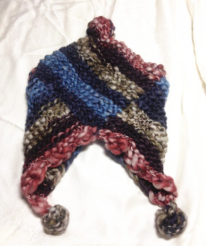 Gestrickte Mütze im Farbverlauf einfach &amp; schnell gestrickt