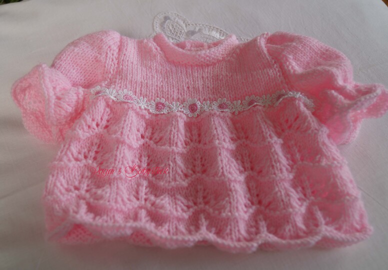 Strickanleitung f&uuml;r Baby's u. Reborns Modell Kate Gr. 50-56 4-teilig