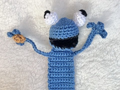 Häkelanleitung Lesezeichen Monster