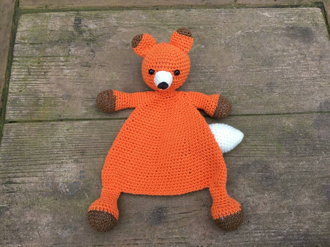 Amigurumi Doll Fox Lovey Crochet Pattern Crochet Toy - Image 2