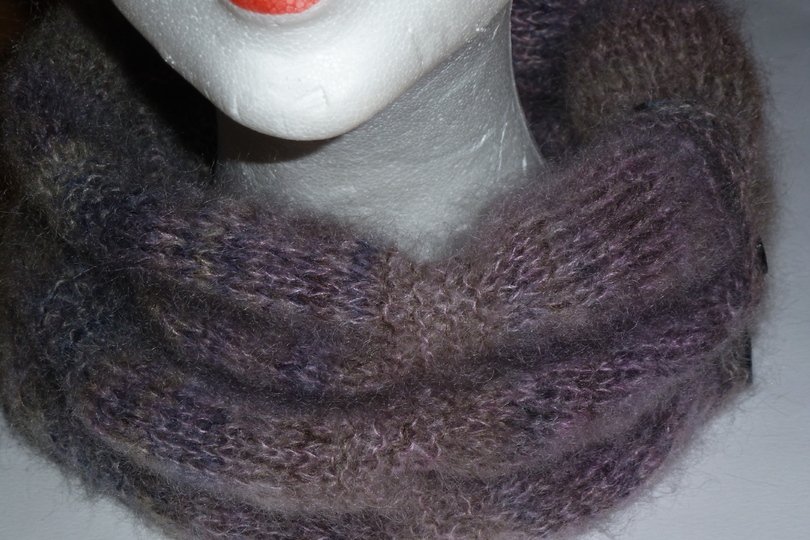 Federleichter Loop, gestrickt