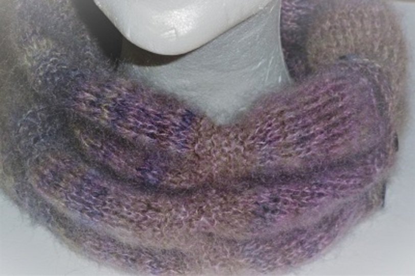 Federleichter Loop, gestrickt