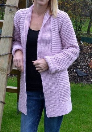 Strickanleitung * Damen Jacke in allen Größen * Cardigan