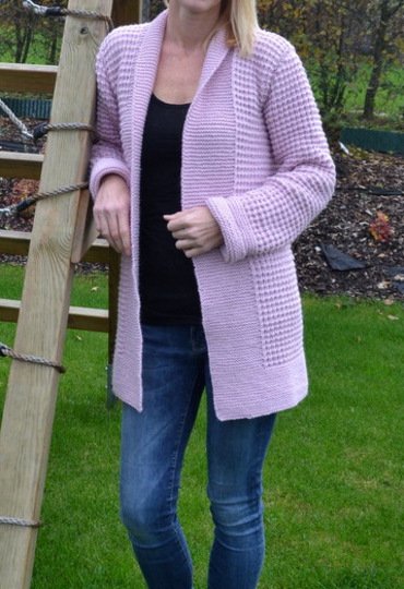 Strickanleitung * Damen Jacke in allen Größen * Cardigan