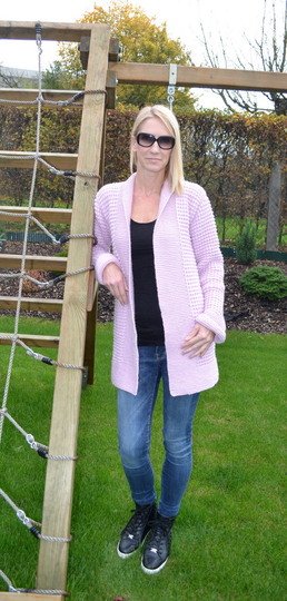 Strickanleitung * Damen Jacke in allen Größen * Cardigan