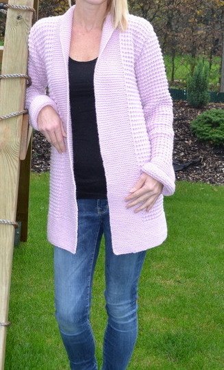 Strickanleitung * Damen Jacke in allen Größen * Cardigan