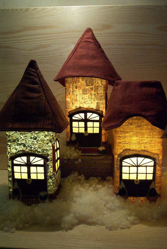 Winterlichthäuschen ca. 35 cm