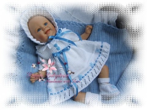 Strickanleitung für Baby's u. Reborns Modell Summer Gr. 50-56 3-teilig