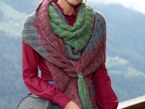 Gestricktes Dreieckstuch Molly