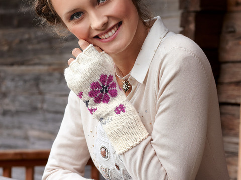 Gestrickte Stulpen Vroni