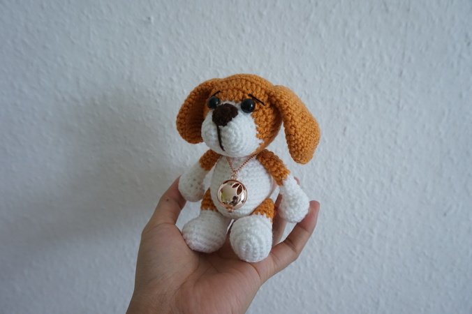 Little puppy crochet pattern