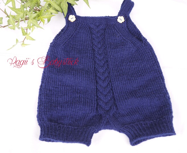 Strickanleitung f&uuml;r Baby's u. Reborns Modell Hansi Gr. 50-56 4-teilig