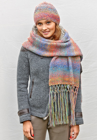 Gestrickter Schal Florina