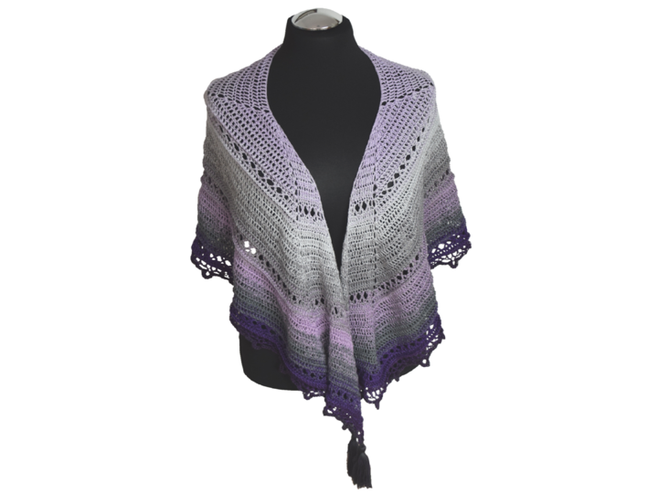 Häkel-Schultertuch "Arca"