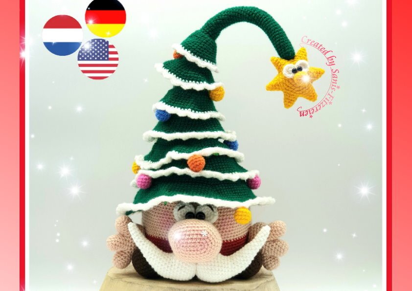 crochet pattern Christmas tree