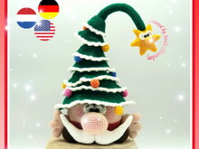 Häkelanleitung Weihnachtsknuffel, Amigurumi