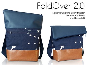 FoldOver 2.0 - Tasche in 3 Größen + Rucksackfunktion