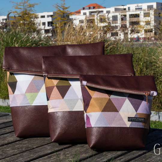 Tasche FoldOver 2.0 + Geldbörse Little Ruby (Bundle)