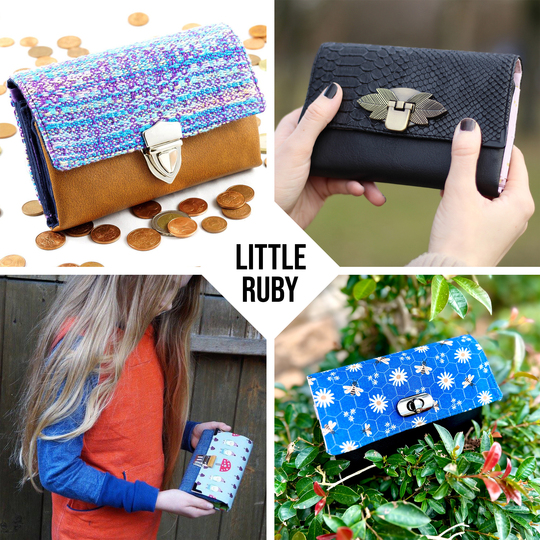 Tasche FoldOver 2.0 + Geldbörse Little Ruby (Bundle)