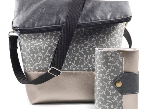 Tasche FoldOver 2.0 + Geldbörse Little Ruby (Bundle)