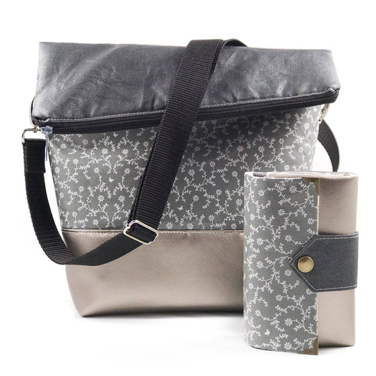 Tasche FoldOver 2.0 + Geldbörse Little Ruby (Bundle)