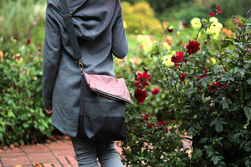 Tasche FoldOver 2.0 + Geldbörse Ruby/Onyx (Bundle)