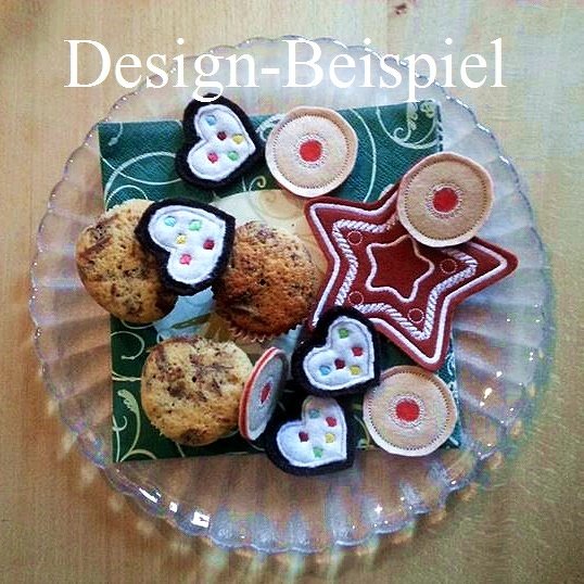 Stickdatei Ith Weihnachts-Kekse für den 10x10 Rahmen - Bild 4