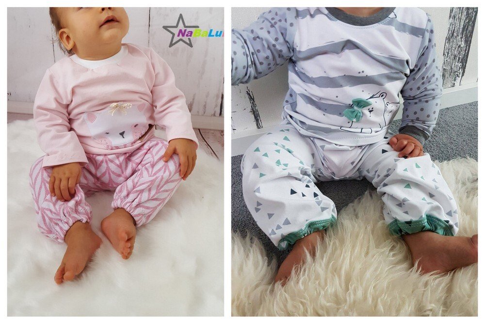Babyhose Milan Gr. 50 - 80 Schnittmuster E-Book - Bild 3