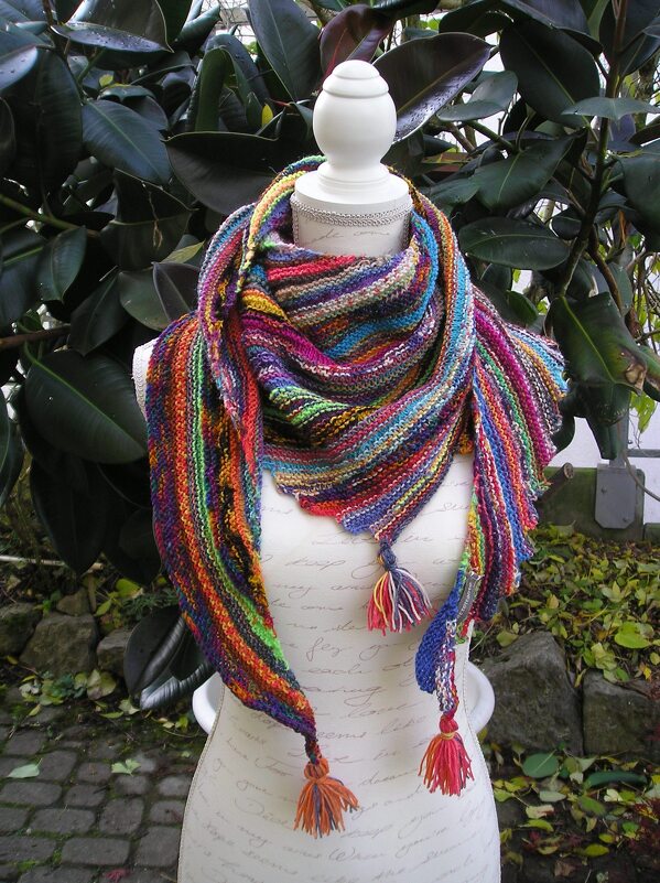 Strickanleitung Dreieckstuch "Hamburg"