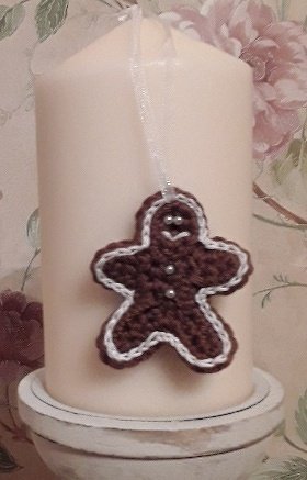 Lebkuchenmann Häkelanleitung