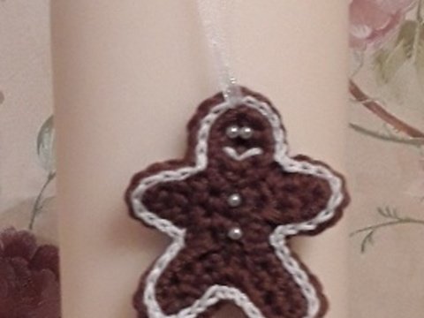 Lebkuchenmann Häkelanleitung