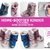 Home-Booties Kinderschuhe Puschen für Kinder Schlupfschuhe Hausschuhe